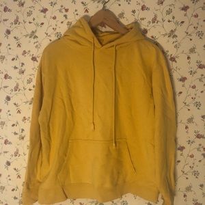 Mustard Yellow Brandy Melville Hoodie